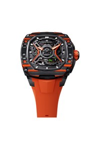 Resim Tsar Bomba Dark Matter 5 Otomatik Saat TB8605 Turuncu 