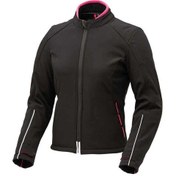 Resim TUCANO URBANO OVETTA CE SOFTSHELL KADIN CEKET SİYAH-FUŞYA 