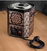 Resim Nikadu Bakır Elektrikli Semaver (DEMLİK DAHİL) 