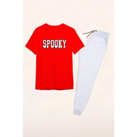Resim Spooky Cat Eşofman Takımı 