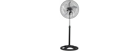 Resim Kumtel 3in1 Sanayi Tipi 18" Ayaklı Vantilatör 50 W Geniş Salınım Açısı ile Etkili Serinletme 