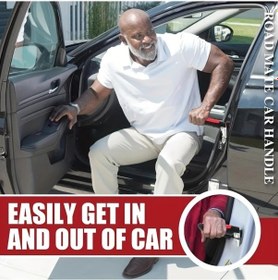 Resim Dashanshop Mavi 2li Yaşlılar İçin 450lbs Kapı Kolu Destek Araç İçi Portatif Yardım 