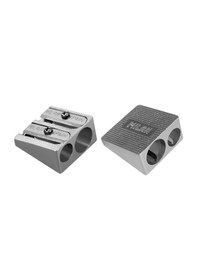 Resim Mılan 80035 Çift Delikli Metal Kalemtraş - 20adet 