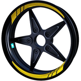 Resim Moto GP Yaldızlı Gold İç Jant Şeridi Sticker Çınar Extreme 