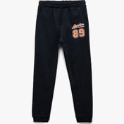 Resim Koton Baskılı Detaylı Cepli Jogger Lacivert Erkek Çocuk Eşofman Altı 6wkb40095tk Lacivert 