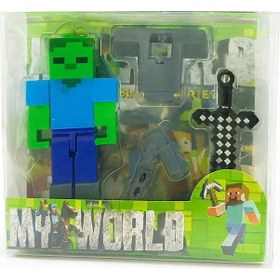 Resim Minecraft Figür Zombi 