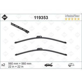 Resim Valeo 119353 - Sılecek Supurgesı Takımı 560mm / 560mm Mercedes W 