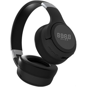 Resim Youtek Siyah Kollu Bluetooth 5.0 Kulaklık - Aux Desteği, Mikrofonlu, Katlanabilir Zealot B28 