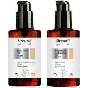Resim Sirenol Organik Sertifikalı Göz Kremi 15 ML + Yüz Kremi 15 ML 