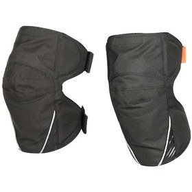 Resim Xiyyadms Motokros, Bisiklet, Kayak Ve Paten İçin Ayarlanabilir Diz Koruyucu Seti - Siyah Oxford Kumaş 