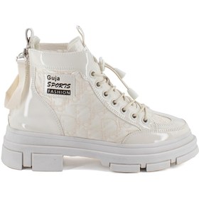 Resim Guja Bej - 22k310-8 Kadın Sneaker Ayakkabı 