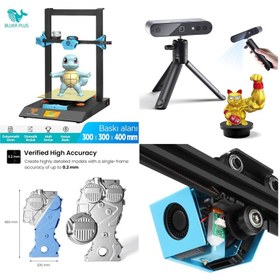 Resim HLSNC REVOPOİNT 3D TARAYICI + TWO TRESS 3D PRİNTER GİRİŞİM PAKET HLS NC 