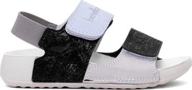 Resim Benetton Bn-1422 Patik Erkek Çocuk Düz Sandalet Siyah - Mavi 