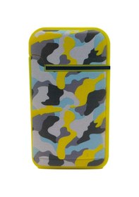 Resim Zengaz Cool Tasarım Jet Alev Çakmak - Yellow Camouflage Sarı 