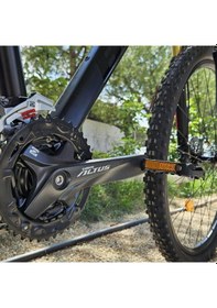 Resim Bisan Mtx 7400 27.5 Erkek Dağ Bisikleti 43 Cm Alüminyum Kadro, 27 Vites, Hidrolik Disk Fren, Siyah Siyah 