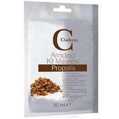 Resim Claderm Propolis İçerikli Arındırıcı Kil Maskesi 20 ml 