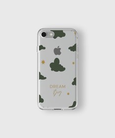 Resim Elorakılıf Iphone 6/6s Uyumlu Dream Big Tasarımlı Şeffaf Kılıf 