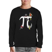 Resim Matematik - Pi 4 Siyah Çocuk Sweatshirt Lord T-Shirt