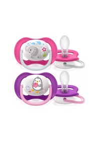 Resim Philips Avent Ultra Air Emzik 6-18 Ay Kız Çok Renkli 