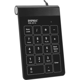 Resim KB-2014 Siyah USB Dokunmatik Numerik Standart Klavye 