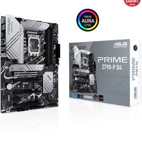 Resim ASUS Prıme Z790-p D4 4xddr4 Hdmı/dp 3xm.2 1xglan 1700p Anakart 