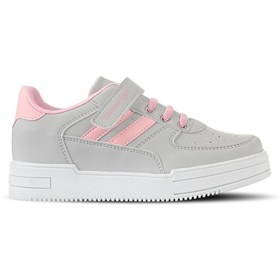 Resim Slazenger Camp Sneaker Kız Çocuk Ayakkabı Gri / Pembe Sa22Lp035-216 Slazenger