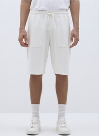 Resim Mavi - Kırık Beyaz Şort 0410166-70057 Beyaz 