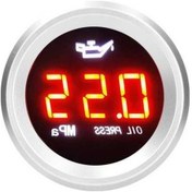 Resim Ebitda Araç Ve Motosiklet İçin 0-1.00mpa Dijital Yağ Basınç Göstergesi - Alarmlı, Anında Uyarı 