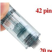Resim 20 Adet 42pin M8 Dr. Kalem İğne Kartuşları Elektrikli M8 Uhjrms Çok Renkli 