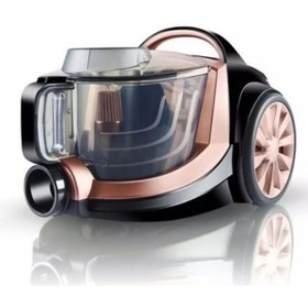 Resim Arnica Tesla Premium Ultra Sessiz Kumandalı Toz Torbasız Elektrikli Süpürge Rose 