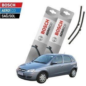 Resim Bosch , Opel Corsa C 2004 Model Bosch Aeroeco Muz Silecek Takımı 