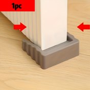 Resim Mat Kaplı Plastik Kapı Engelleyici, Güçlü Anti-Çarpışma Kaymaz Kapı Engelleyici, Eğimli Kaymaz Dokulu, Güvenli Kapı Engelleyici, Ahşap Zemin, Fayans, Marmara, Ev ve Ofis İçin Uygun, Çoklu Sahne Uygulaması, Dört Renk Seçeneği (Siyah/Gri/Beyaz/Kahverengi) 