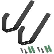 Resim Synodicmonth Adet Motosiklet Kask Tutucu Kask Askısı Duvara Monte Kask Sergileme Standı Tutucu Çok Amaçlı Ev İçin Mont Askısı 