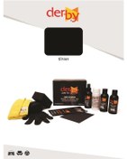 Resim Derby Siyah Oto Torpido Plastik Trim Aksam Boyama 4 Lü Set 