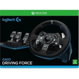 Resim Logitech G G920 Driving Force Yarış Direksiyonu 900° Dönüş Açısı ile Gerçekçi Sürüş Deneyimi 