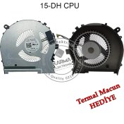 Resim Afila Hp Omen 15-DH0002NT (6ZM77EA) Notebook Işlemci Fanı - Ver.2 
