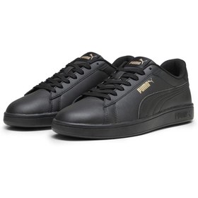Resim Puma Smash 3.0 Erkek Günlük Spor Ayakkabı 390987-10 Sıyah 