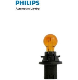 Resim Phılıps 12v Sinyal Ampulü 16w Soketli Turuncu Dış Dikiz Aynası Pcy16w-24wy 