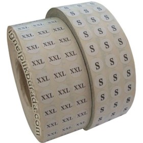 Resim Beden Etiketi S (1 Rulo 3500 Adet) 