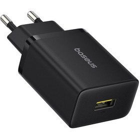 Resim Baseus Cube P10111405117-Z1 18 W USB-A Hızlı Şarj Aleti Siyah 