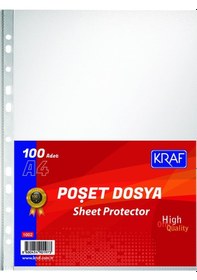 Resim Şeffaf Poşet Dosya Kraf 5 Paket 