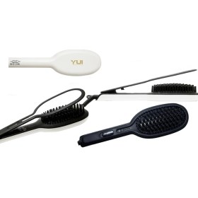 Resim Yui HQT808 Seramik Tabanlı Iyonik Saç Düzleştirici Elektrikli Tarak (Yui Türkiye Garantili) 
