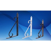 Resim Ferforje Raf Altı Siyah 110*155 