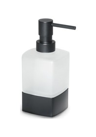 Resim Lounge Sıvı Sabunluk, Tezgah Üstü - Mat Siyah Mat Siyah 