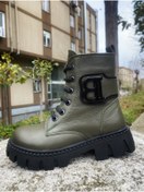 Resim MOTTİ KİDS CLUB Hakiki Deri Tokalı Ortopedik Kız Çocuk Bot 