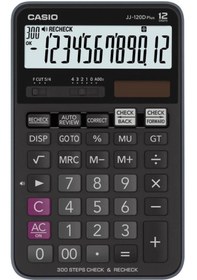 Resim Casio Jj-120D Plus Kompakt Masaüstü Bilimsel Hesap Makinesi 