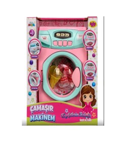 Resim Toys 2608 Sesli Işıklı Ve Pilli Büyük Çamaşır Makinası 