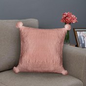 Resim Nuvomon Wellsoft Kırlent - 43x43 cm - Pudra 
