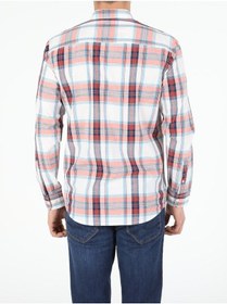 Resim Colin's Turuncu Regular Fit Shirt Neck Erkek Uzun Kol Gömlek CL1052645_Q1.V1_ORA 
