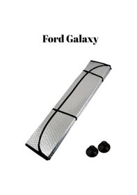 Resim Ford Galaxy Uyumlu Ön Cam Güneşlik Perde Balonlu Metalize Parlak Alüminyum Katlanabilir Araç Cam Güneşliği 165x85cm 